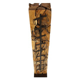 XILON teak root bottle stand, angle view