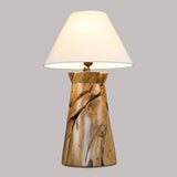 OXXY table lamp, teak root, view 7