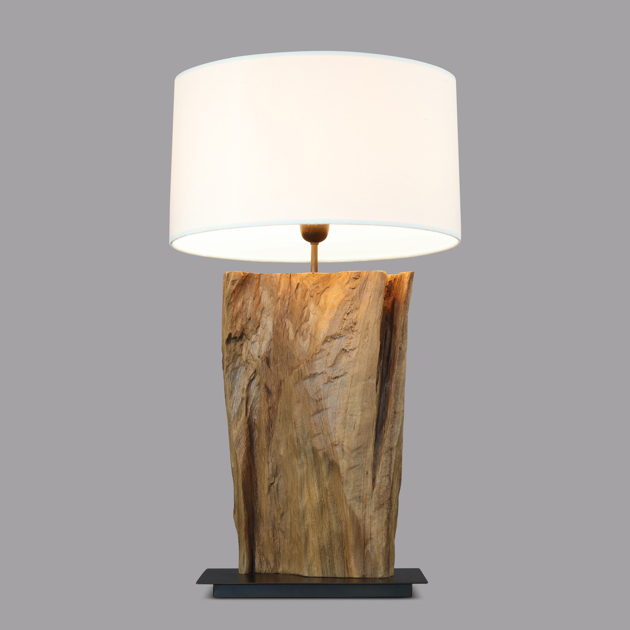 FAVO teak-root table lamp